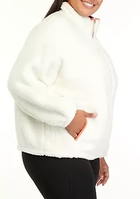 Plus Sherpa Full Zip Jacket