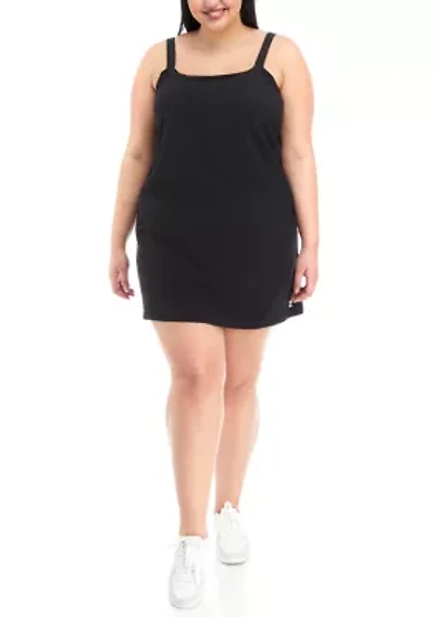 Plus Sleeveless A-Line Active Dress