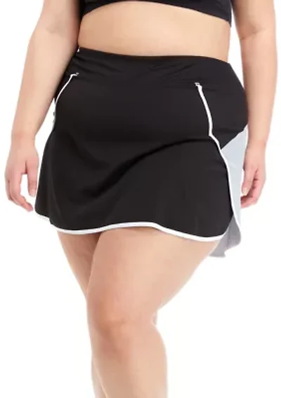Plus Crossover Tulip Skort