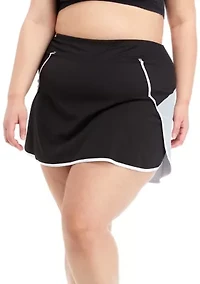 Plus Crossover Tulip Skort
