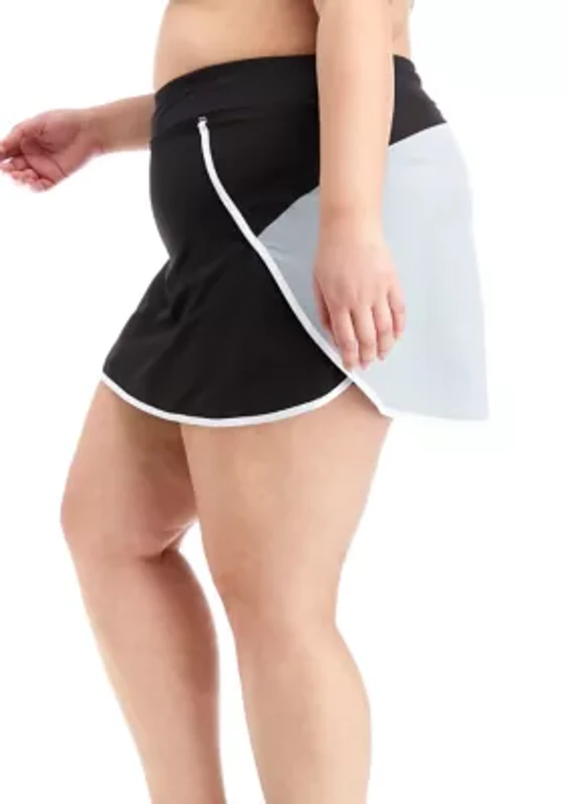 Plus Crossover Tulip Skort