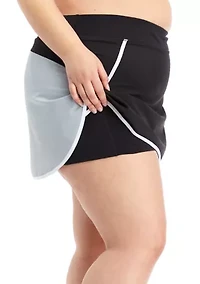 Plus Crossover Tulip Skort