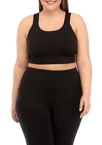 Plus High Impact Racerback Sports Bra
