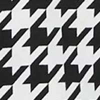 Petite Long Sleeve Crew Neck Allover Print Top