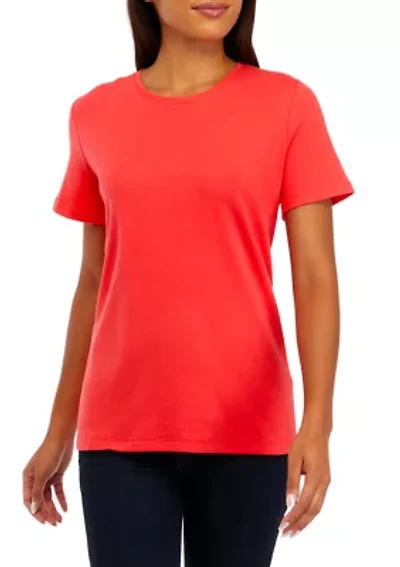 Petite Short Sleeve Fashion T-Shirt