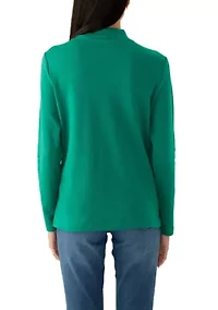 Petite Pullover Top