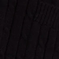 Petite Long Sleeve Cable Cardigan