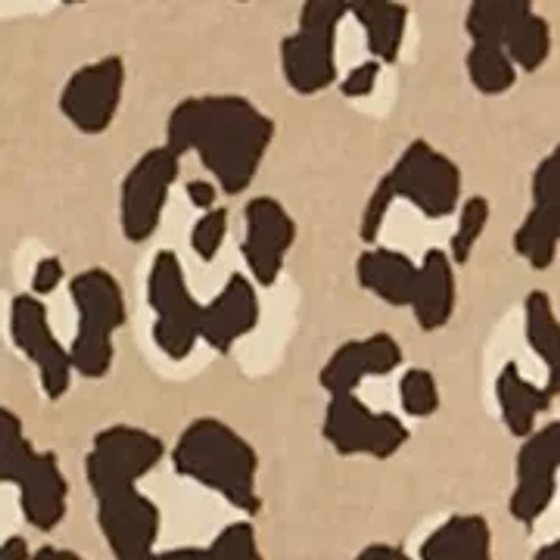 Petite Printed Crew Neck Top