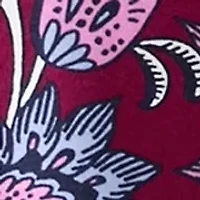 Petite Printed V-Neck Top