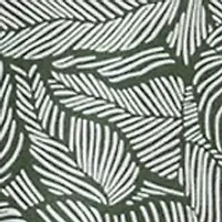 Petite Short Sleeve V-Neck Printed Trim Top
