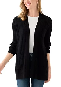 Petite Cable Cardigan