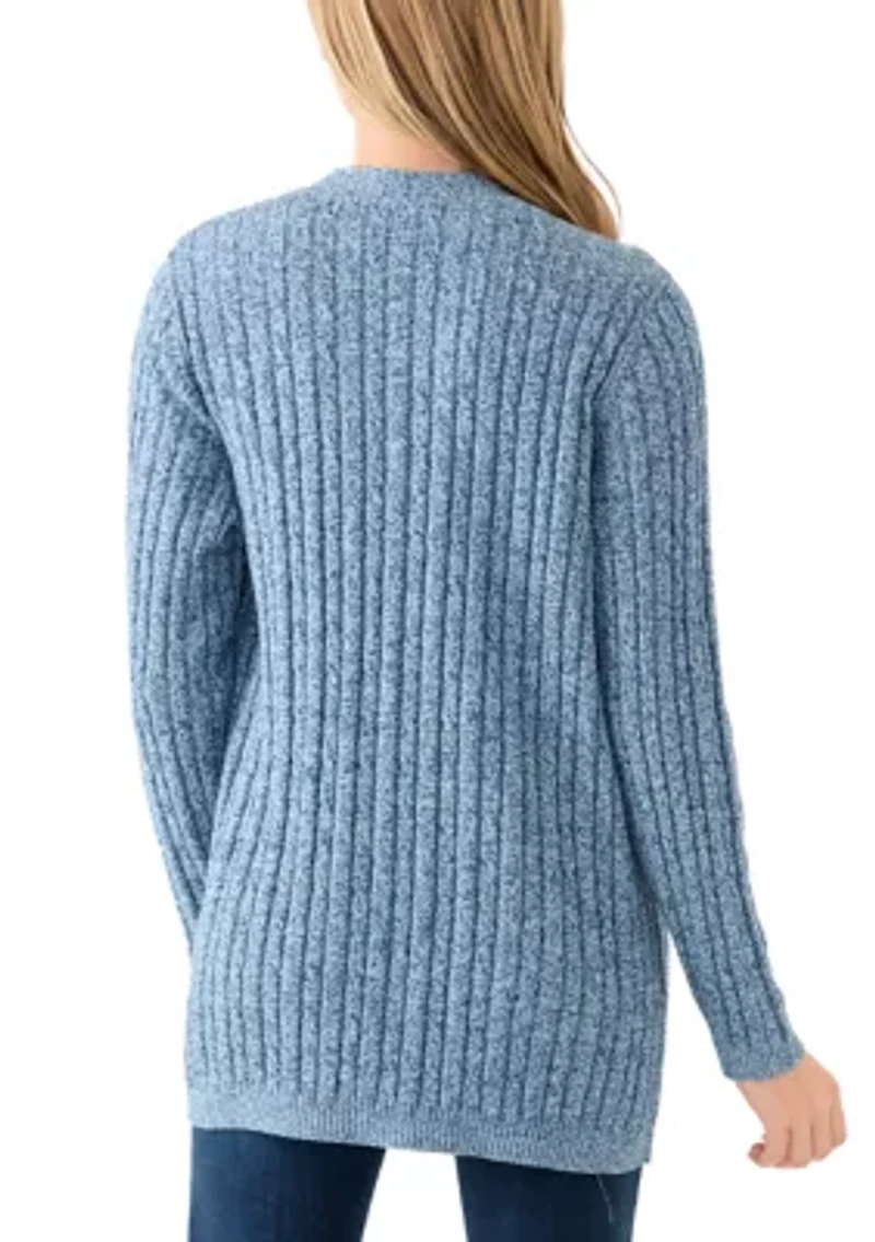 Petite Cable Cardigan