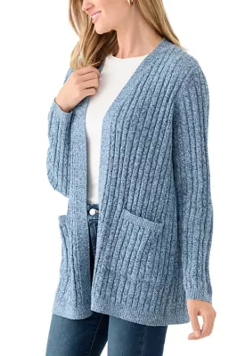 Petite Cable Cardigan