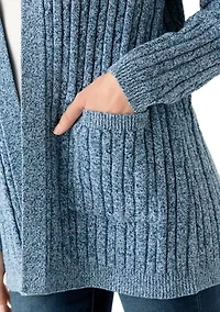 Petite Cable Cardigan