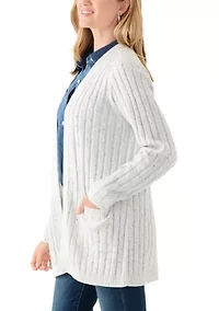 Petite Cable Cardigan