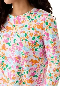 Petite Printed Top