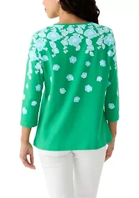 Petite Placement Print T-Shirt
