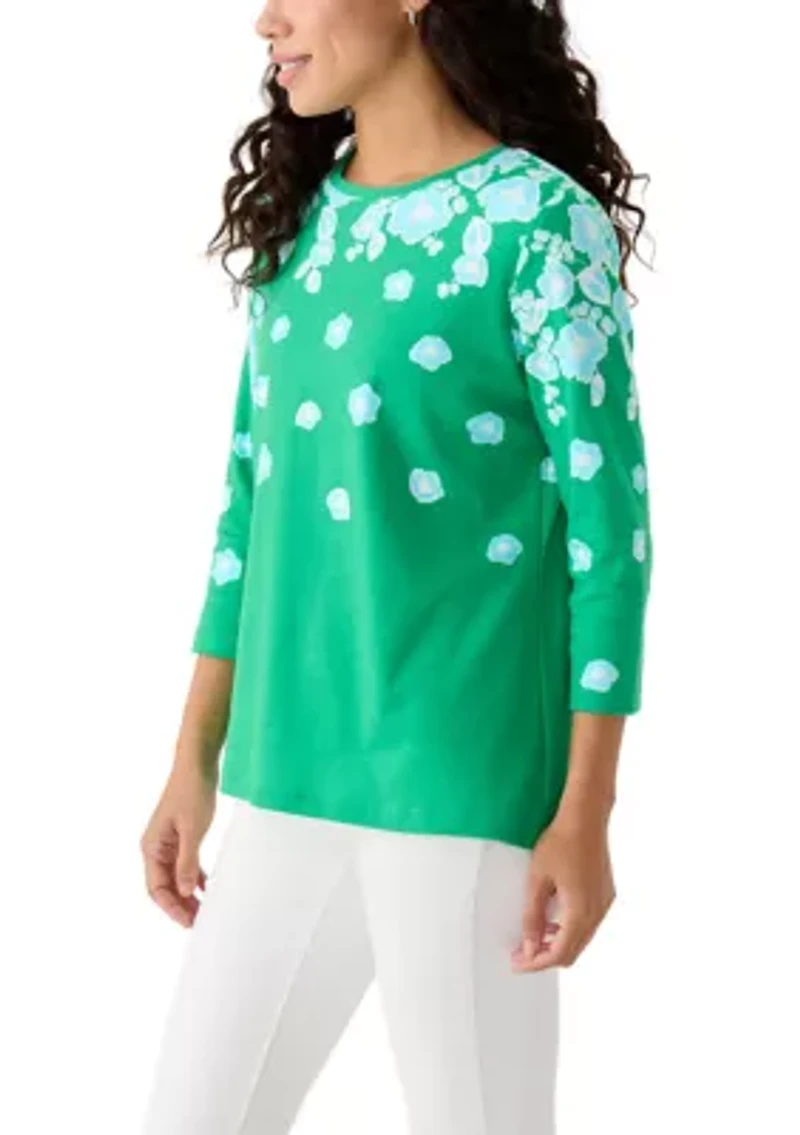 Petite Placement Print T-Shirt