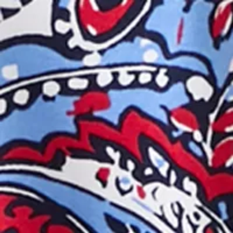 Petite Short Sleeve V-Neck Printed T-Shirt