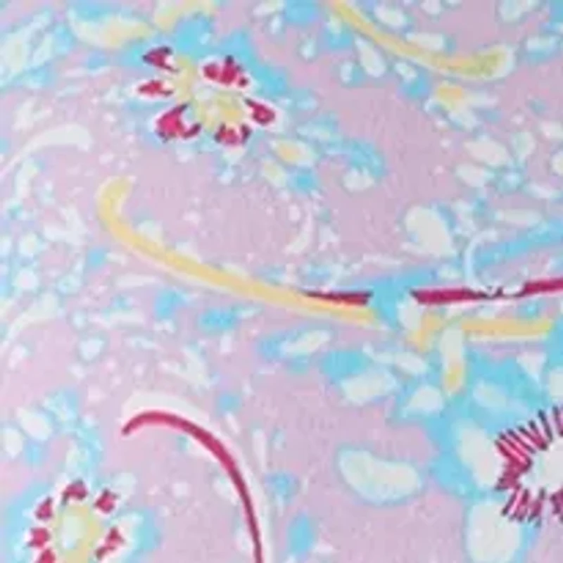 Petite Short Sleeve V-Neck Printed T-Shirt