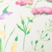 Petite Short Sleeve Floral Print Cotton T-Shirt