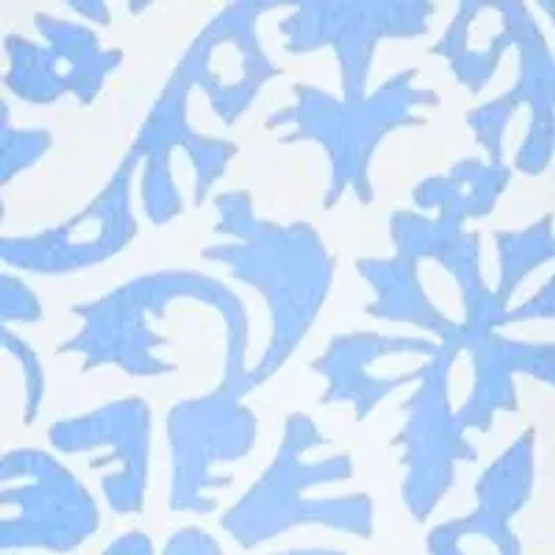 Petite Button Detail Printed Top