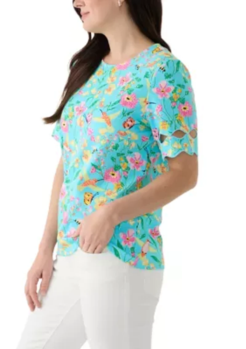 Petite Printed T-Shirt