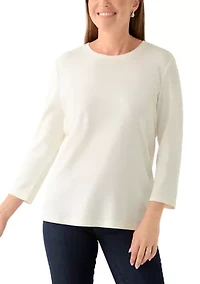 Petite 3/4 Sleeve T-Shirt