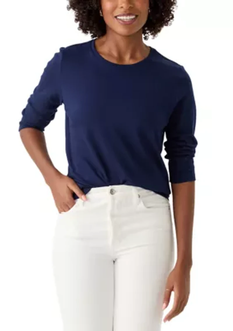 Petite 3/4 Sleeve T-Shirt