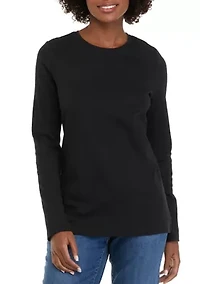 Women's Long Sleeve Crew Neck Top