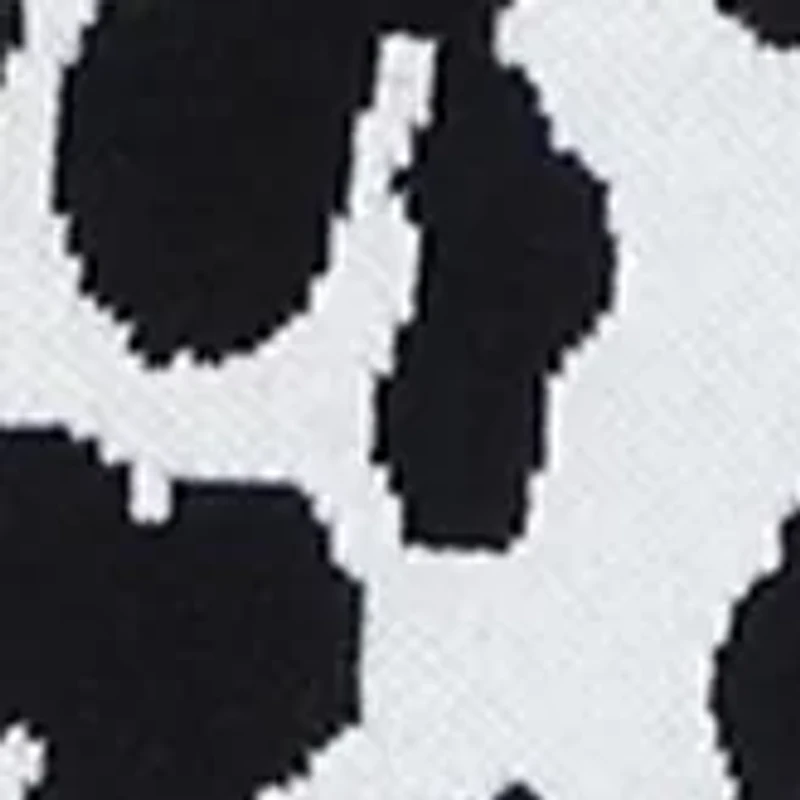 Women's Long Sleeve Crew Neck Jacquard Sweater