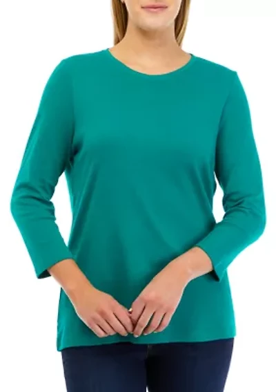 Women's Solid Fashion T-Shirt