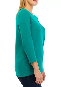 Women's Solid Fashion T-Shirt