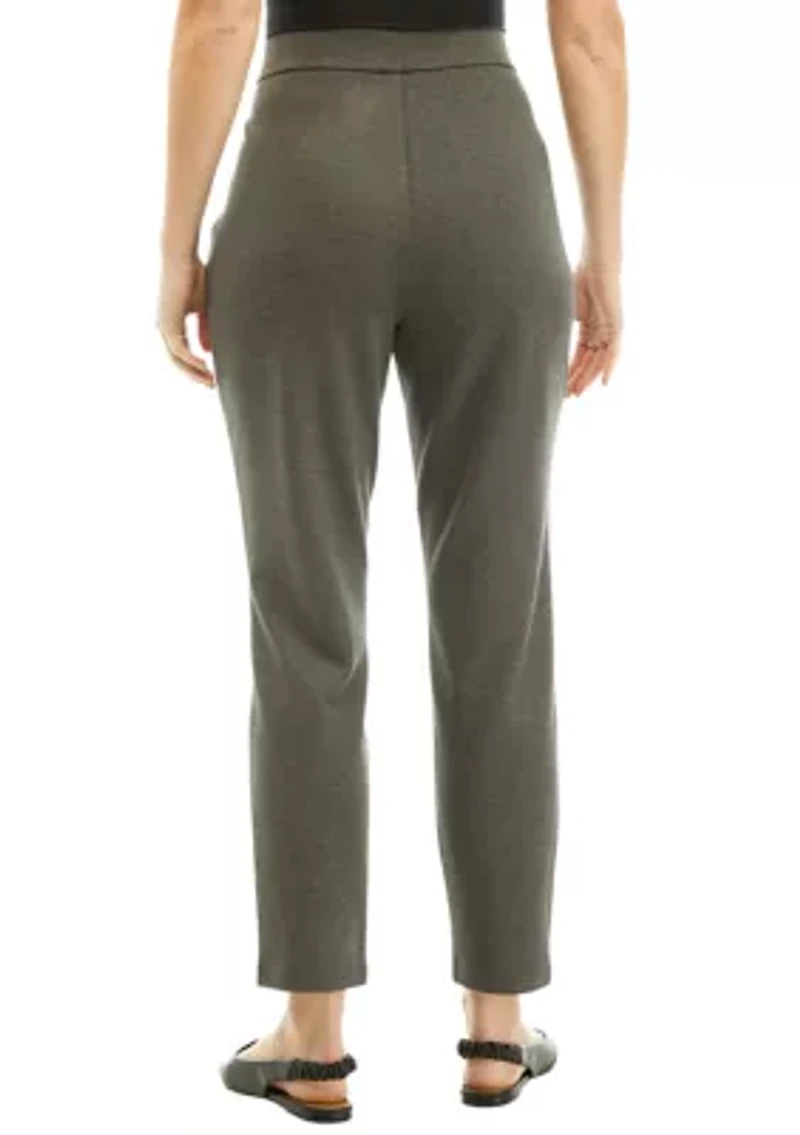 Women's Pull On Ponte Pants