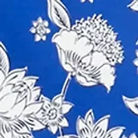 Women's 3/4 Sleeve Border Print Dress