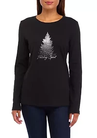 Women's Long Sleeve Graphic T-Shirt