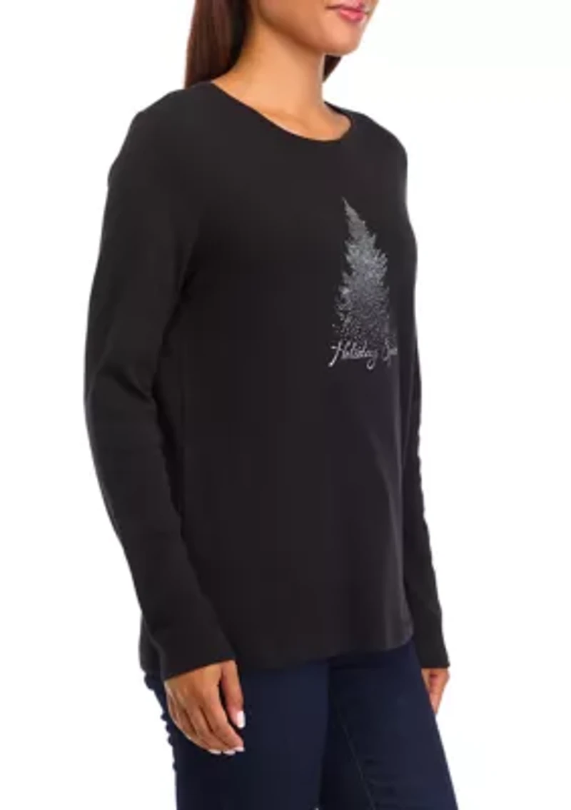 Women's Long Sleeve Graphic T-Shirt