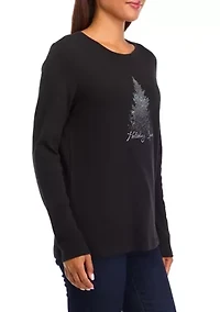 Women's Long Sleeve Graphic T-Shirt
