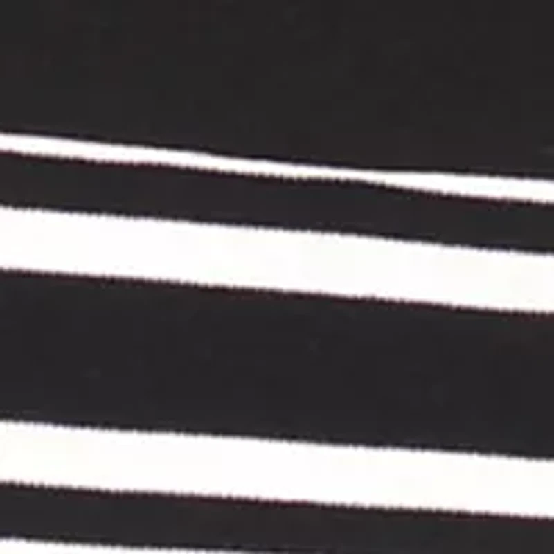 Women's Striped Turtleneck Top