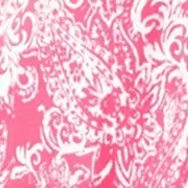 Women's Short Sleeve Dolman Printed Dress