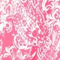 Women's Short Sleeve Dolman Printed Dress
