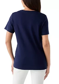 Women's Graphic Crew Neck T-Shirt