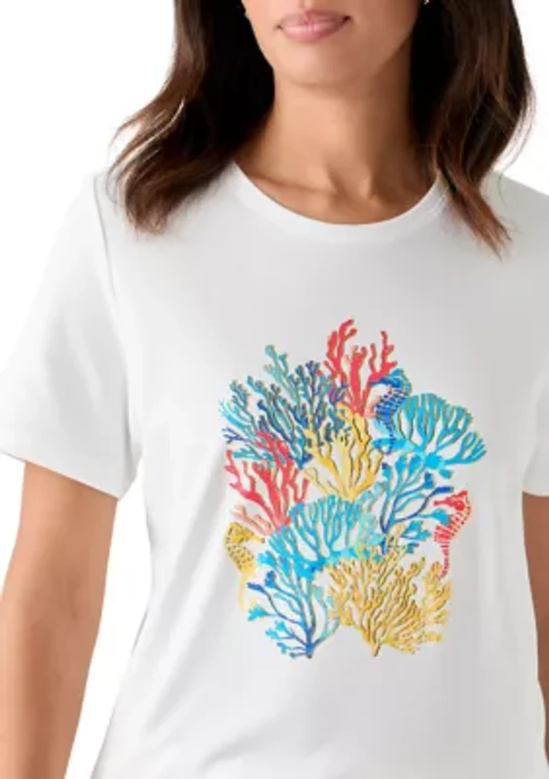 Women's Graphic Crew Neck T-Shirt