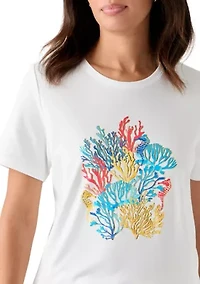 Women's Graphic Crew Neck T-Shirt