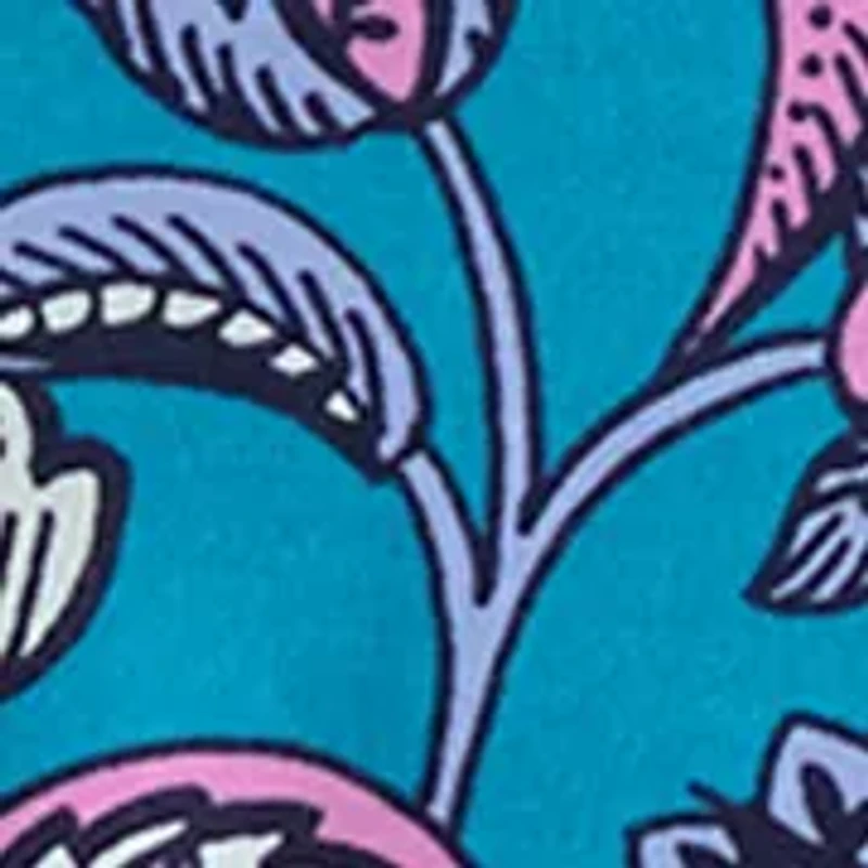 Women's 3/4 Sleeve V-Neck Printed Top