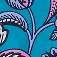 Women's 3/4 Sleeve V-Neck Printed Top