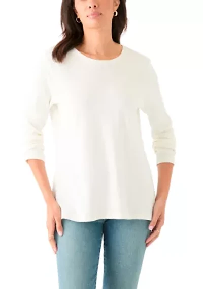 Women's Long Sleeve Crew Neck T-Shirt