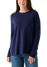 Women's Long Sleeve Crew Neck T-Shirt