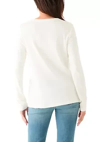 Women's Long Sleeve Crew Neck T-Shirt