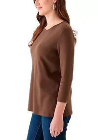 Women's Long Sleeve Crew Neck T-Shirt